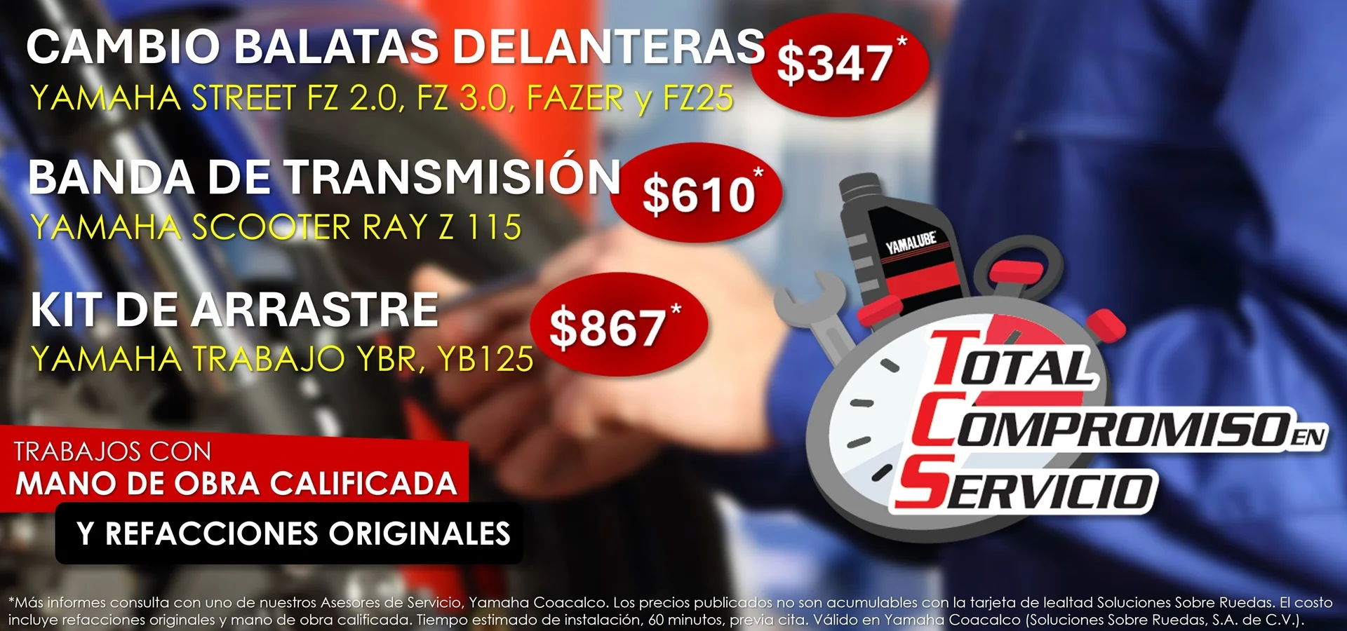 promociones soluciones sobre ruedas