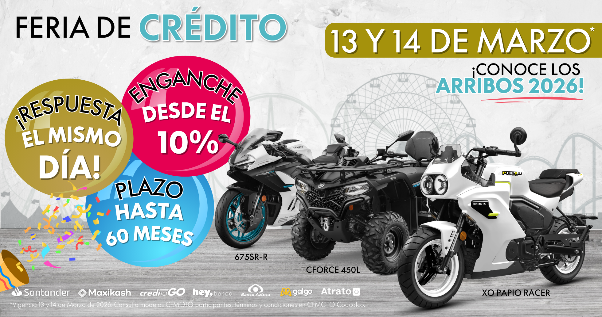 Promociones CFMOTO Coacalco